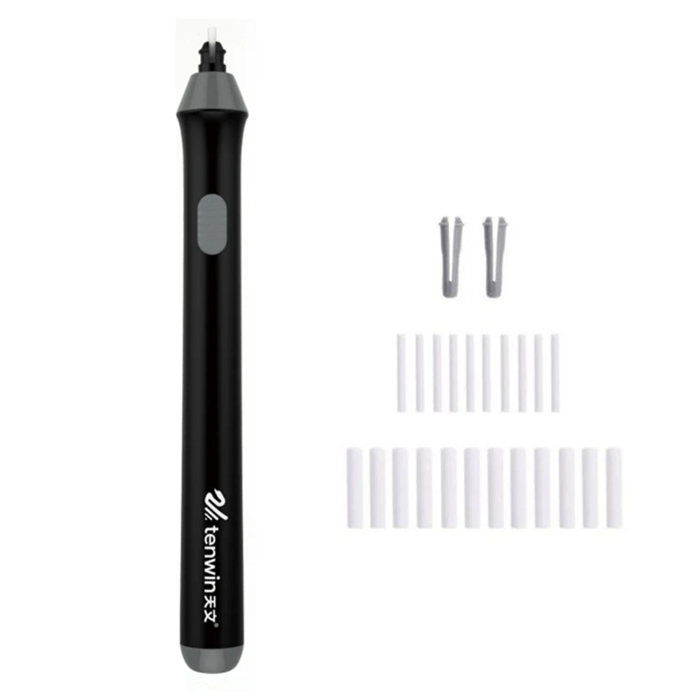 Adjustable Electric Eraser for School — Automatic Sketch & Drawing Rubber with Refill