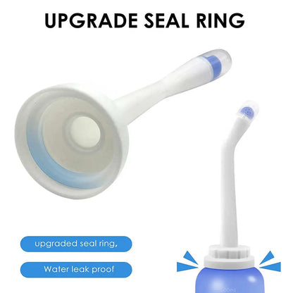Portable 500ml Travel Bidet Spray : Handheld Cleansing Water Washer Bottle for Pregnant Women & Baby Care