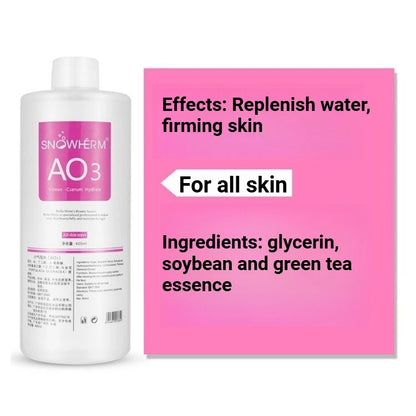 400ml Aqua Peel Solution AS1 SA2 AO3 Facial Machine Skin Deep Cleansing Serum Exfoliating Hydrating Replenish Water Treatment Fluid