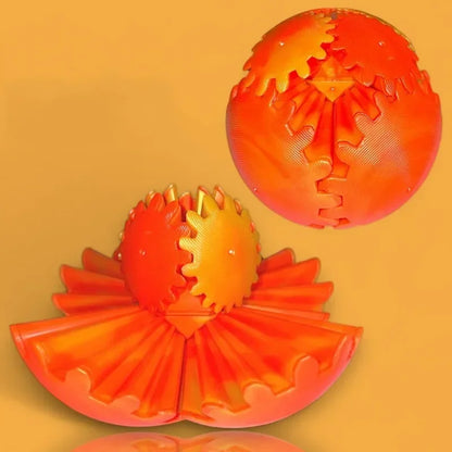 3D Gear Ball Fidget Toy – Stress Relief Spin Ball or Cube for Kids & Adults, Desk Toy for Anxiety & Focus