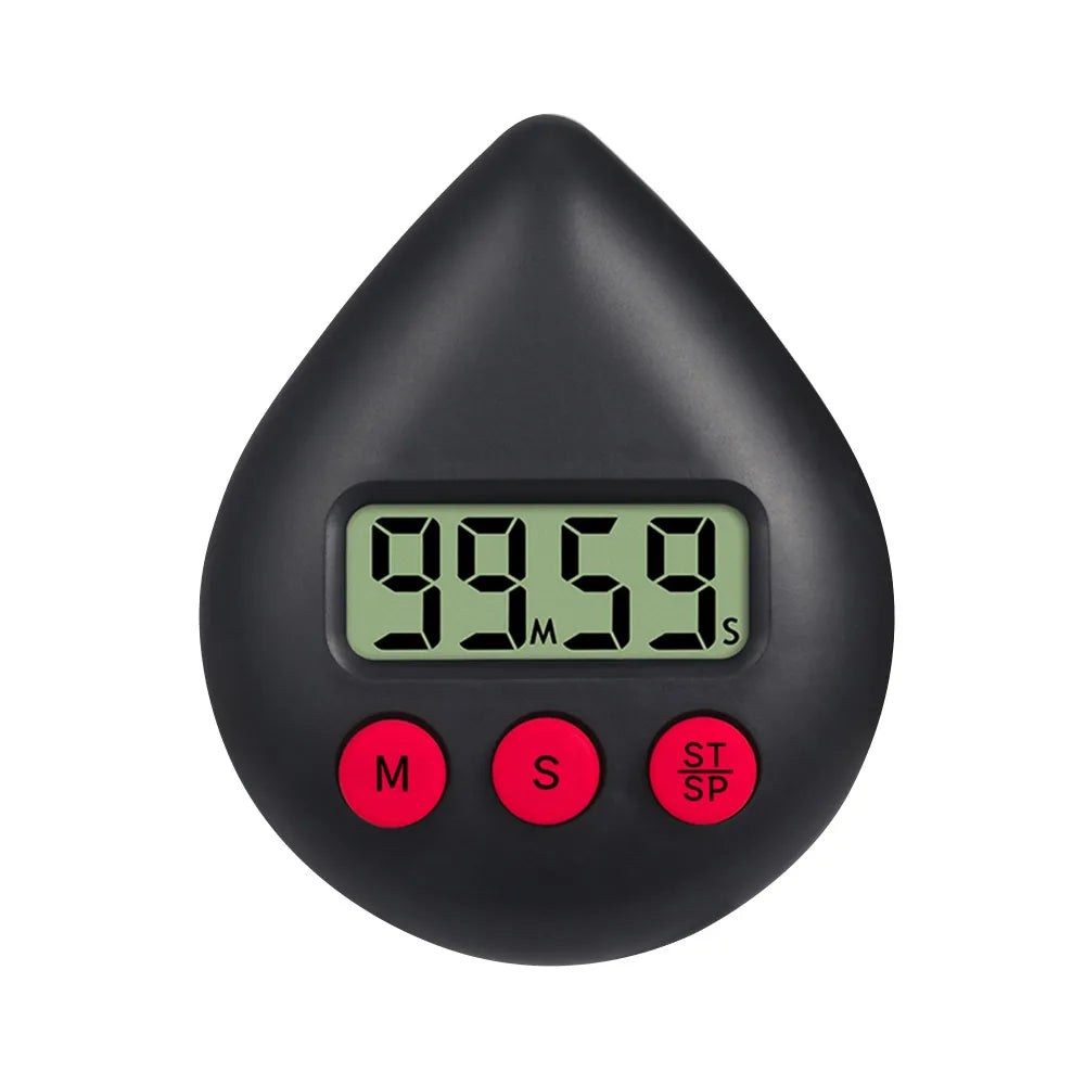 Digital Shower Timer - Energy-Saving Bathroom Countdown Timer and Water Drop Alarm Clock