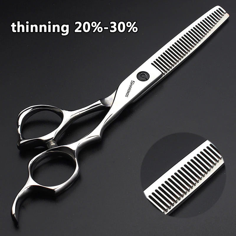 SHARONDS Professional Hairdressing Scissors – 440C Japanese Steel Barber Shears for Salon & Home Use