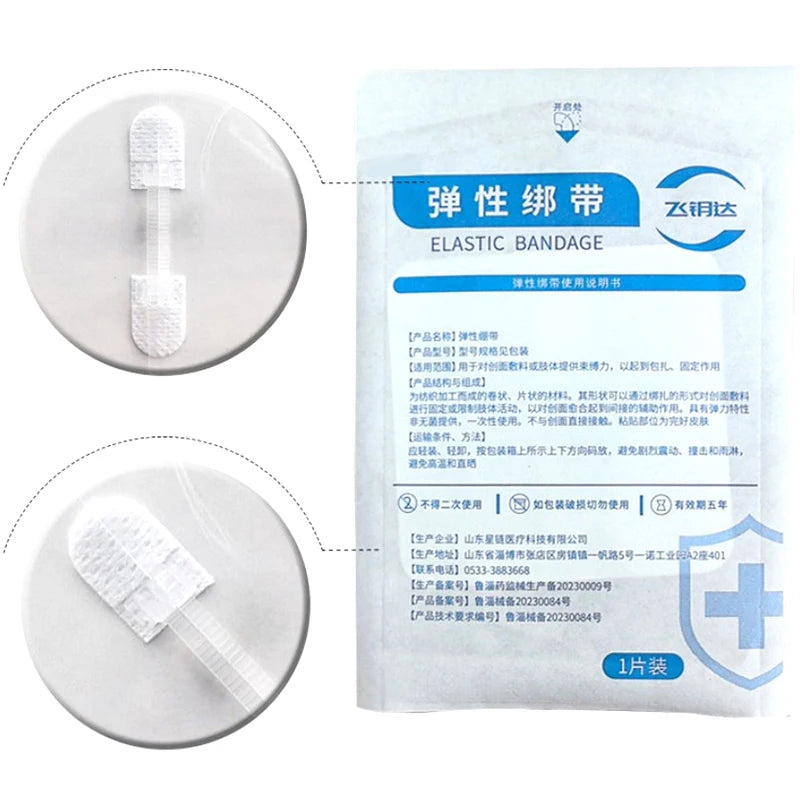 Zipper Wound Closure Device - Suture-Free Laceration Closure Strips for First Aid and Emergency Wound Care