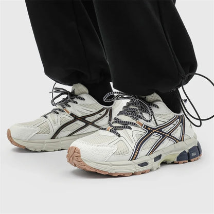 Men’s Casual Running Sneakers - Breathable Lace-Up Walking & Jogging Shoes for Outdoor Leisure