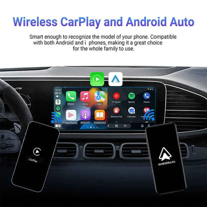 OTTOCAST Play2Video Pro – Wireless CarPlay & Android Auto Adapter for YouTube, Netflix, IPTV Car Accessories for Kia & Toyota