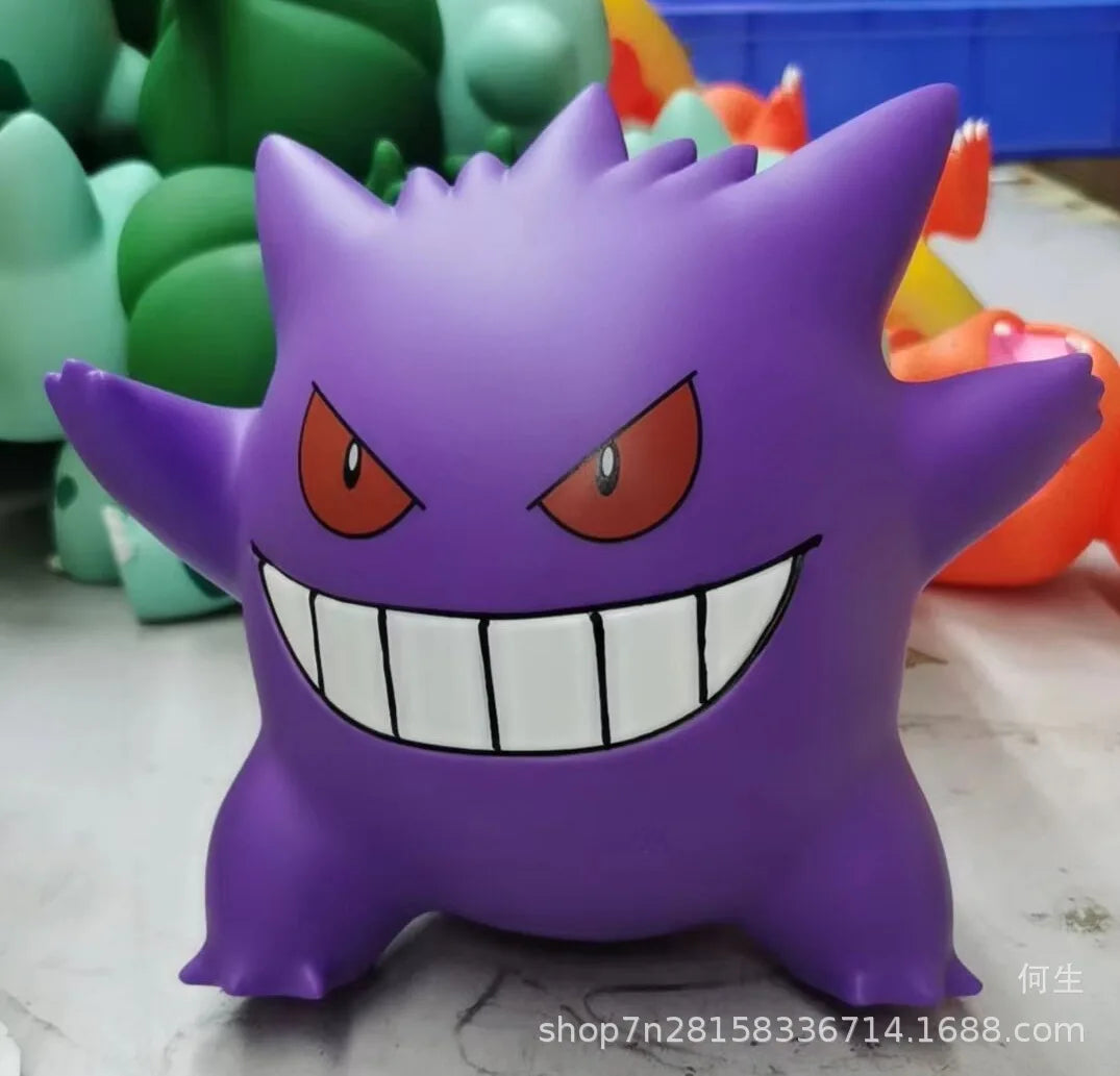 Pokemon Large Figure Set — Pikachu, Charmander, Eevee, Squirtle & Pokeball Doll Figurines, Kids Collectible Toys & Gifts