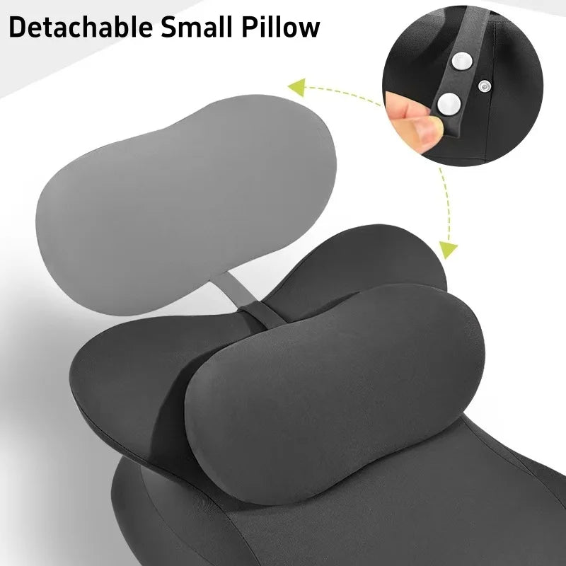 Prone Sleeping Pillow – Memory Foam Varicose Cushion, Ergonomic Waist & Cervical Traction Support for Body Relaxation