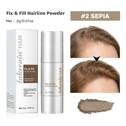 Waterproof Hairline Root Concealer Pen - Instant Gray Coverage Powder Stick for Easy Blending and Natural-Looking Hair Touch-Ups