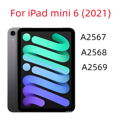 Tempered Glass Screen Protector for iPad Mini 6 2021 (A2567/A2568/A2569) 8.3" HD Clear Scratch Proof Film