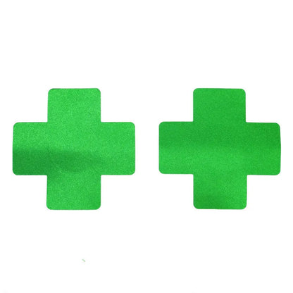 Women’s Disposable Adhesive Nipple Covers - Invisible Chest Petals and Cross-Shaped Pasties in 7 Colors