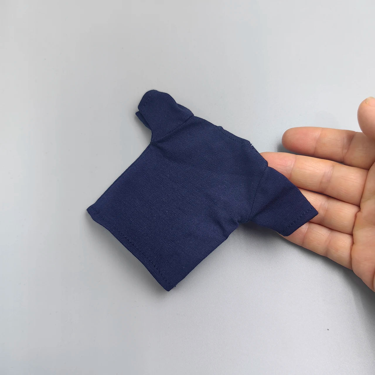 1/6 Scale Black T-Shirt for 12" (30cm) Action Figures — Male & Female DIY Model Accessories