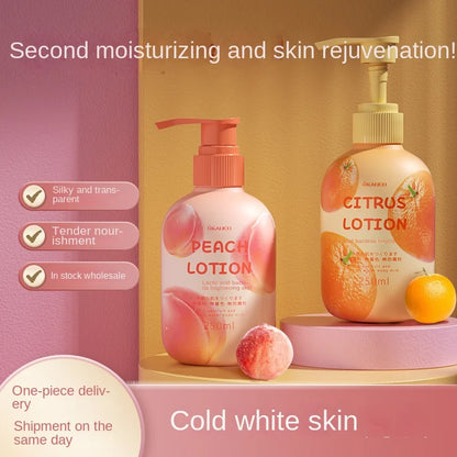 250ml Niacinamide Body Milk – Pomelo Citrus Lactic Acid Bacteria Brightening & Moisturizing Body Cream