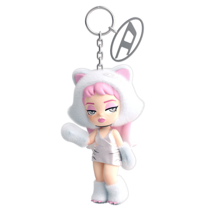 DIESEL x Dolores Limited Edition Plush Pendant – Hanging Bag Accessory Toy