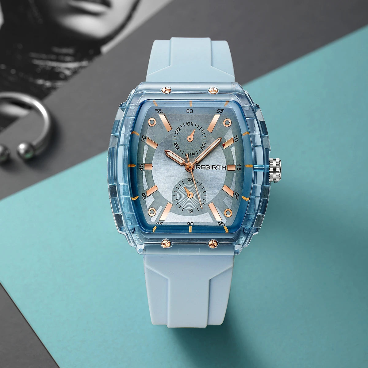 Casual College-Style Versatile Watch – Simple Artistic Design Fashion Wristwatch for Everyday Wear