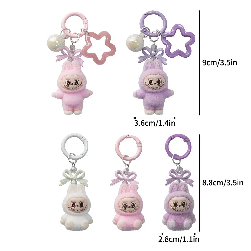 New Cartoon Keychain — Cute Bag & Backpack Pendant, Earphone Case Decoration, Car Keyring Gift Accessory
