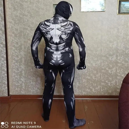 Kids Spider-Man Cosplay Costume – 3D Style Spiderman Suit for Halloween, Party & Venom Theme