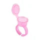 50PCS Tattoo Ink Ring Cups with Lid – Pigment Holder Containers for Eyelash Extension, Microblading & Permanent Makeup