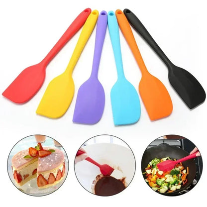 Food Grade Silicone Cake Mixer Spatula – Butter & Cream Baking Tool, Durable All-in-One Kitchen Utensil for Mixing & Decorating