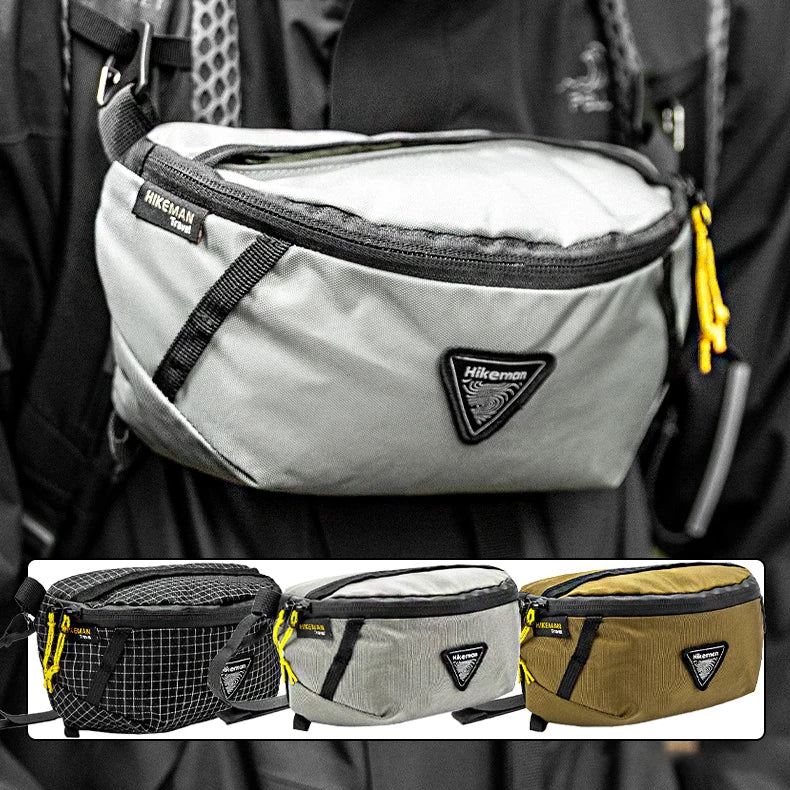 Waist Bag for Outdoor Sports – Lightweight Hiking, Cycling & Mountaineering Mobile Storage, Travel Backpack Expansion Pack
