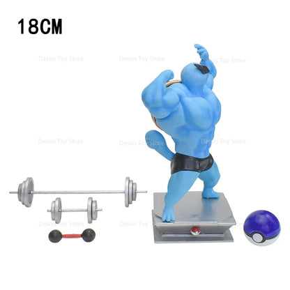 13 Styles Pokémon Muscle Figures – Magikarp, Snorlax, Dugtrio, Psyduck, Squirtle, Bulbasaur, Gengar PVC Action Toys