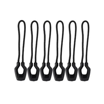 6/12PCS Zipper Pullers — Convenient Zipper Extensions for Jackets, Backpacks, Tents & Knapsack Accessories