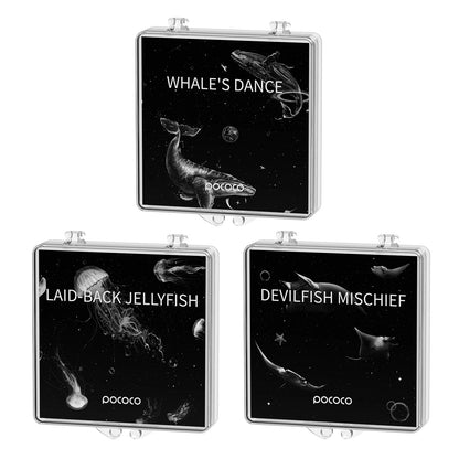 Deep Sea Marvels Discs for POCOCO Galaxy Projector – 5K Ultra HD, 3-Piece Set (Projector Not Included)