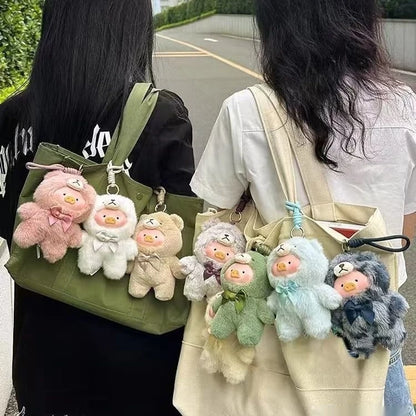 Blind Box Lulu Pig Vinyl Plush – Retro Teddy Series Cute Bag & Desktop Decoration Gift