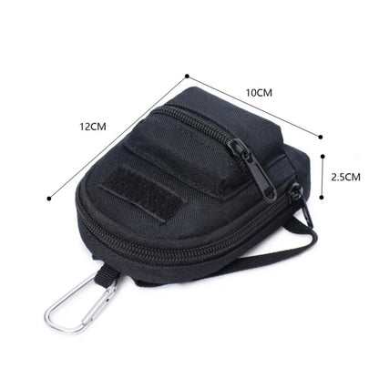Tactical Molle Waist Bag EDC Mini Wallet Key Purse - Outdoor Storage Pouch for Hunting, Camping, Hiking