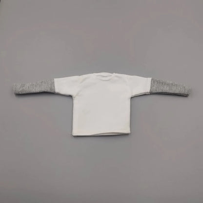 1/6 Scale Black T-Shirt for 12" (30cm) Action Figures — Male & Female DIY Model Accessories