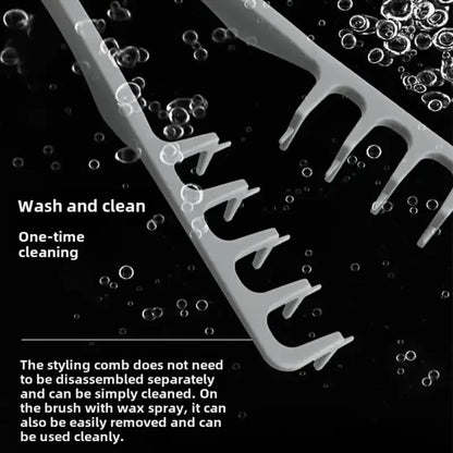Volumizing Wide-Tooth Hair Styling Comb –  Textured Comb for Men’s Bangs & Hair Styling