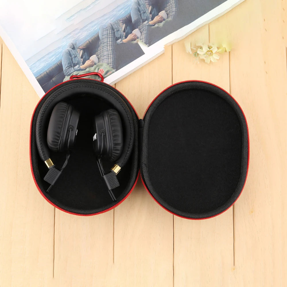 Portable Hard Carrying Case for Sony & Beats Studio/Solo 2 3 – Wireless Headphone Storage Bag for Earphone Accessories