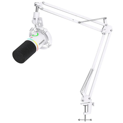 Maono PD200X XLR/USB Dynamic Microphone – Metal Gaming & Streaming Mic with Tap-to-Mute and Gain Control