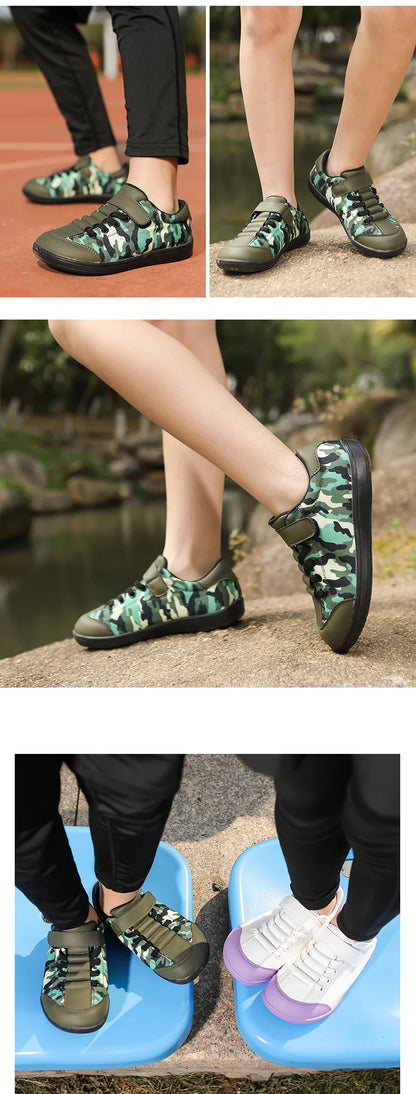 Children’s Wide Barefoot Shoes – Anti-Slip Zero-Drop Sport Sneakers for Boys & Girls