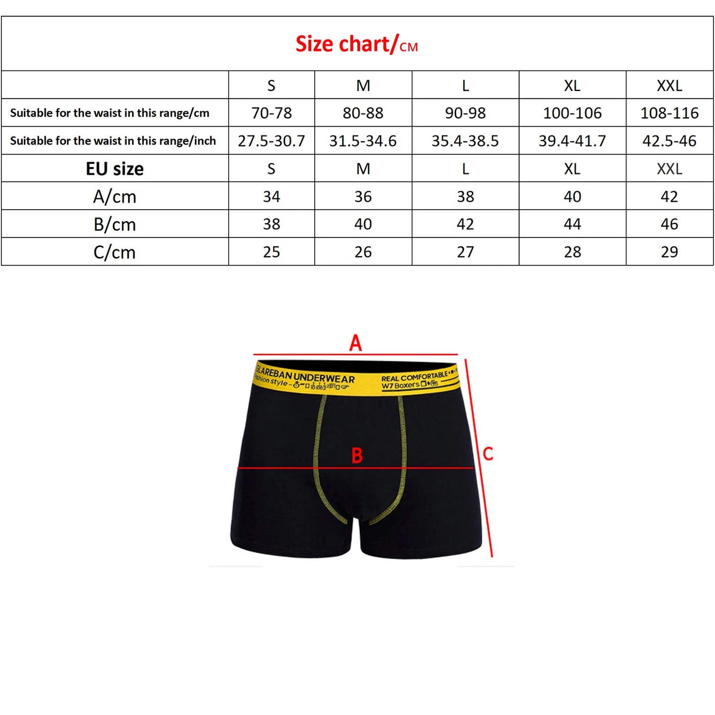 6-Pack 2024 Men’s Boxer Briefs – Cotton Fashion Underwear Set for Homme, Luxury Comfort Shorts