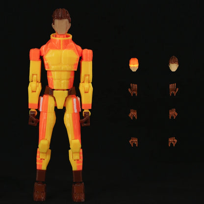 3D Printed Invincible Anime Action Figures – Multi-Jointed Superhero Model Toys & Gifts