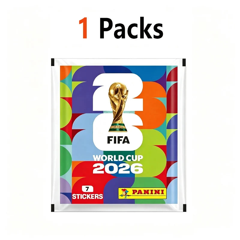 Panini FIFA World Cup 2026 Sticker Pack - Soccer Cards, Football Memorabilia & Collectible Album Stickers