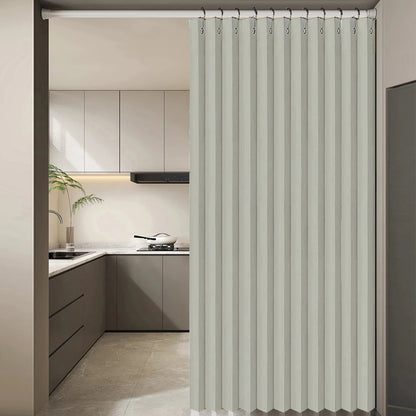 Extra Large Blackout Waterproof Curtain – Thermal Insulated Sliding Door & Shower Drapes for Living Room & Bedroom