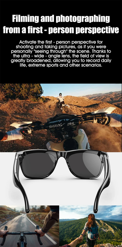 Xiaomi 1080P HD AI Smart Glasses — 100MP Camera, Bluetooth Call, Voice Assistant, 260mAh Battery, Smart Control