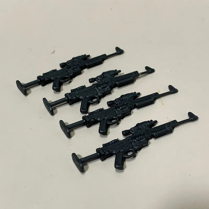 Lot of Star Wars & GI Joe Accessories – Lightsaber, Blaster Gun & Jetpack for 6’’ Action Figures
