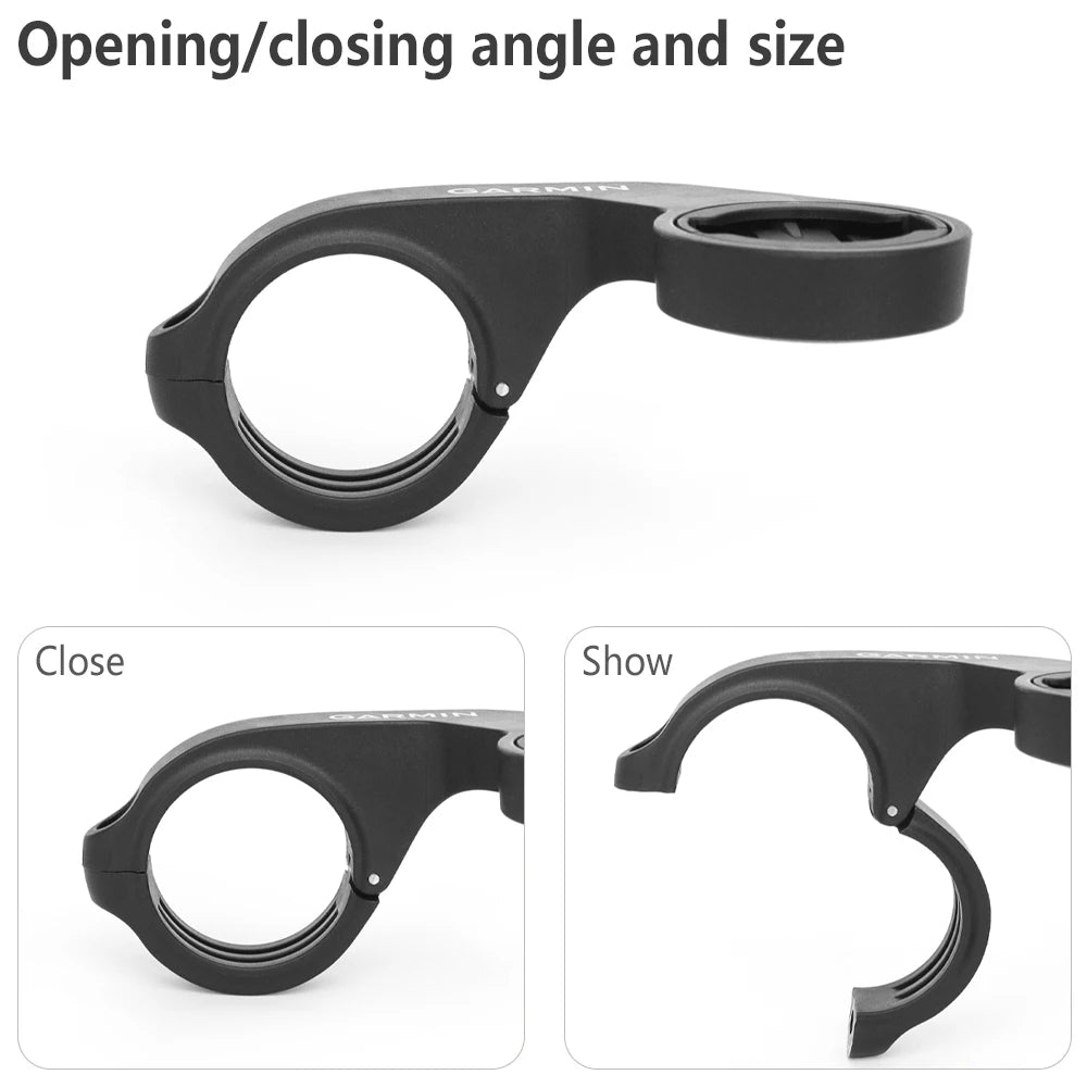 Garmin Edge 530 Wall & Handlebar Mount – GPS Speedometer Cradle for Bike, GoPro, and Cycling Odometer