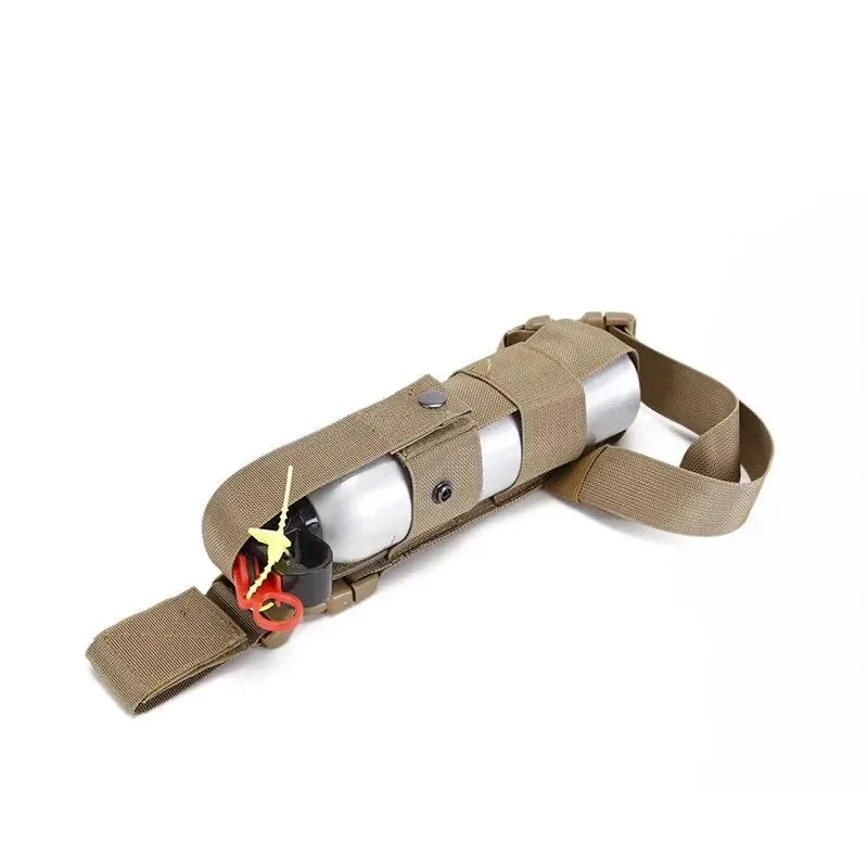 Tactical Drop Leg Water Bottle Holster - Thigh Pouch Belt Carrier Utility Bag