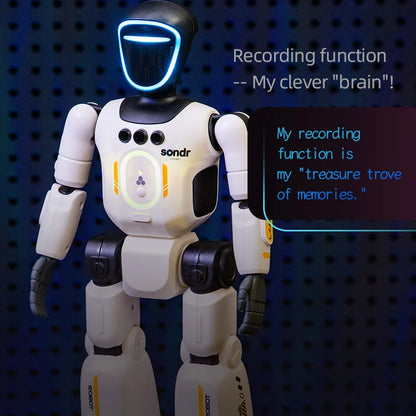 Smart RC Humanoid Robot - Gesture Sensing, Programmable Remote Control Toy