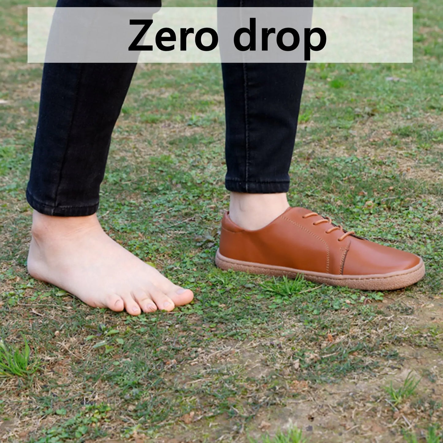TONGLEPAO Women’s Barefoot Sneakers - Soft Flat Zero-Drop Shoes with Wide Toe Box