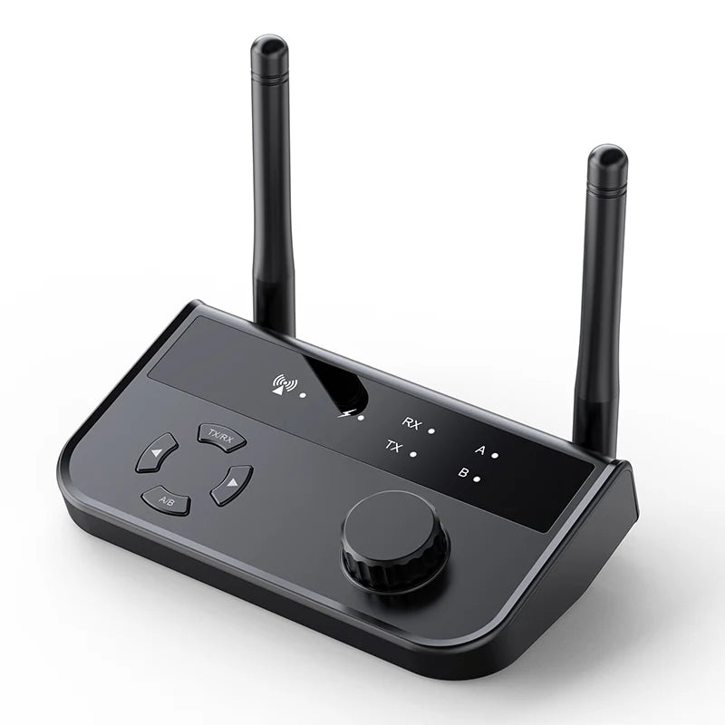2-in-1 Bluetooth 5.3 Audio Receiver & Transmitter | 3.5mm AUX RCA Wireless Adapter for TV, Car, PC, Headphones