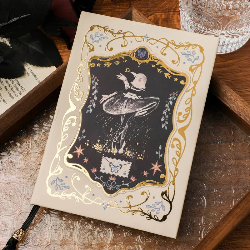 A5 Gothic Magnetic Buckle Notebook – Retro Art Creative Hand Ledger Journal Gift