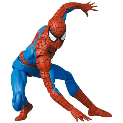 CT Toys Spiderman Mafex 185 Classic Costume Anime Figure - Miles Morales & 2099 Spider-Man Action Figure, Kids Gift Figurine