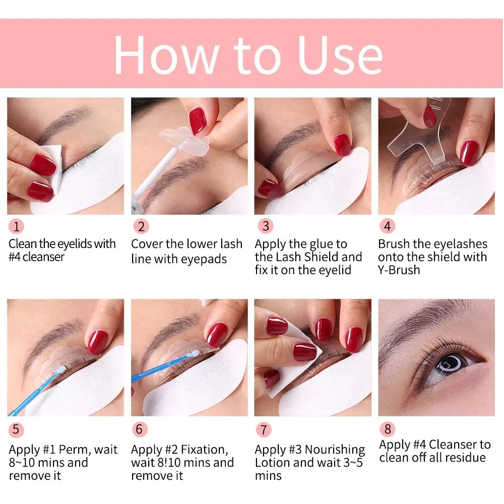 ICONSIGN Lash Lift Kit – Upgrade Version for Eyelashes, Lasts 6-8 Weeks, Calia Perm Enhancer Makeup Tools