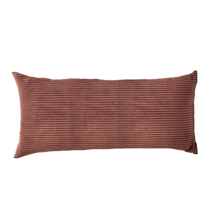 Striped Corduroy Body Pillow Cover - Plush Long Cushion Case for 50x70/50x100/50x120CM Bedding & Home Comfort