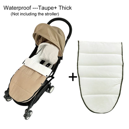Universal Stroller Footmuff – Windproof, Waterproof & Thermal Warm, Compatible with YOYO & Bugaboo Strollers