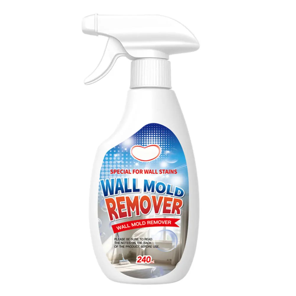 240ML Mold Removal Spray - Powerful Mildew Cleaner for Bathroom, Kitchen Corners, and White Walls
